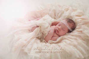 Delicate white lace with diamante headband