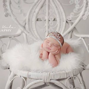 Exclusive headband with crown- perfect as a photo prop