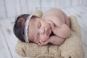 Delicate white lace with diamante headband