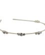 Slim gold alice band with crystal design